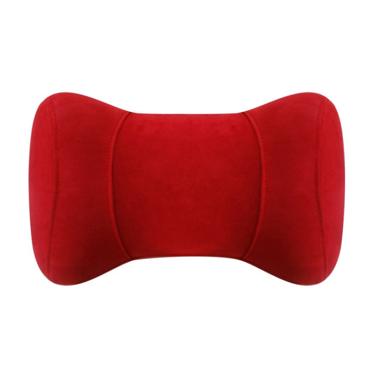 Car Memory Cotton Headrest Protective Cervical Spine Seat Sleeping Pillow(Red) - In Car by buy2fix | Online Shopping UK | buy2fix