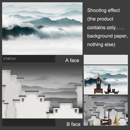 3D Double-Sided Matte Photography Background Paper(National Wind Landscape 2) by buy2fix