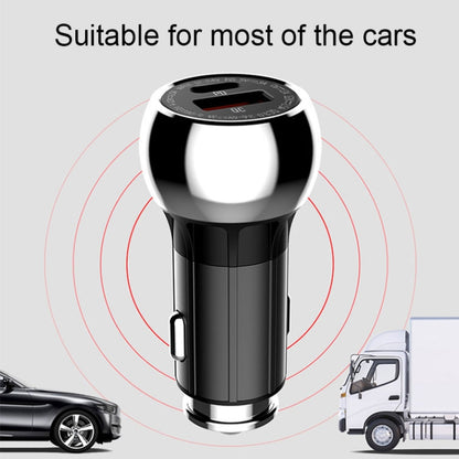 LDNIO C1 36W PD + QC 3.0 Car Fast Charger High Power Smart USB Car Charger with USB-C/Type-C Cable - In Car by LDNIO | Online Shopping UK | buy2fix