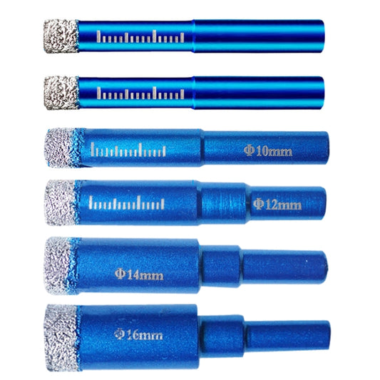 Ceramic Glass Hole Opener Domestic Marble Hole Puncher, Punch Diameter: 8mm by buy2fix