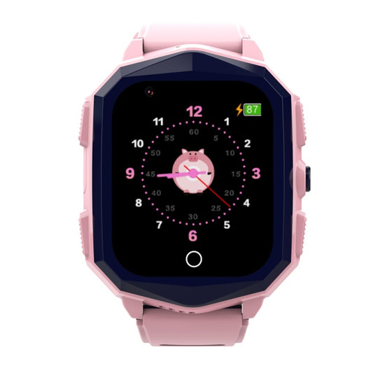 DF73 1.4 Inch 4G GPS Positioning Children Calling Watch With SOS Function(Pink) - Smart Wear by buy2fix | Online Shopping UK | buy2fix
