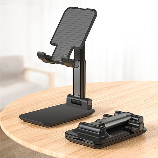 SSKY X5 Desktop Phone Live Foldable Tablet Bracket, Style: Standard Version (Black) by SSKY