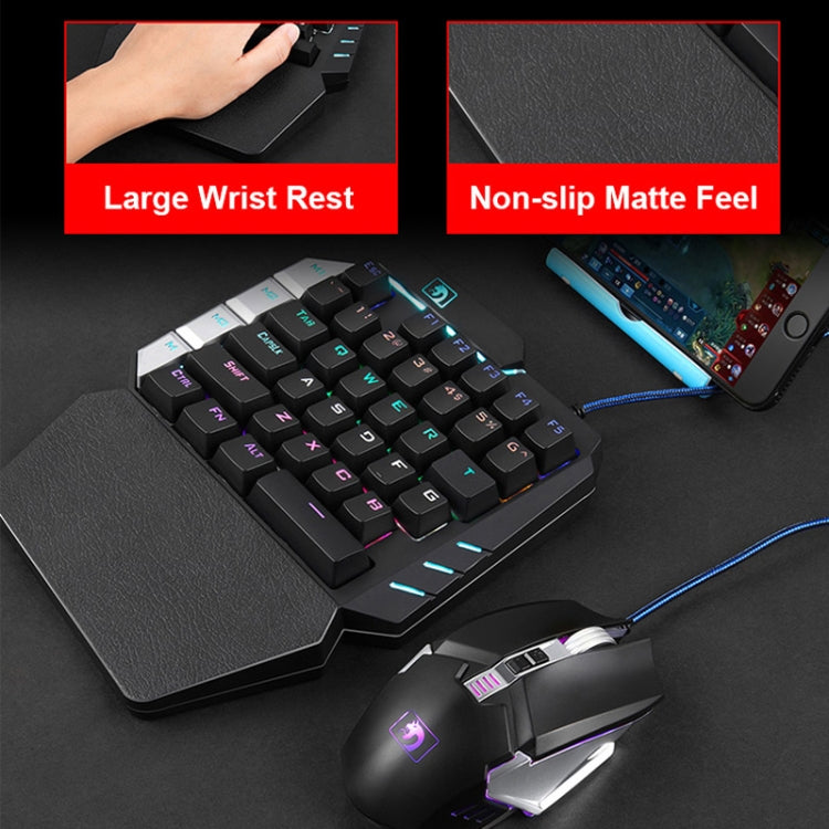 XINMENG K109 38 Keys Phone Game External Keyboard, Cable Length: 1.5m(Black) - Mini Keyboard by XINMENG | Online Shopping UK | buy2fix