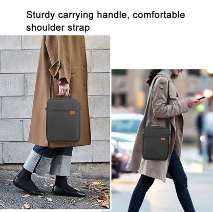 Vertical Laptop Bag Handheld Shoulder Crossbody Bag, Size: 9.7-11 Inch(Dark Blue) - 10 - 11 inch by buy2fix | Online Shopping UK | buy2fix