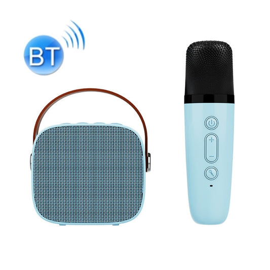 D20 Multifunctional K Song Bluetooth Speaker With Microphone(Blue) - Consumer Electronics by buy2fix | Online Shopping UK | buy2fix