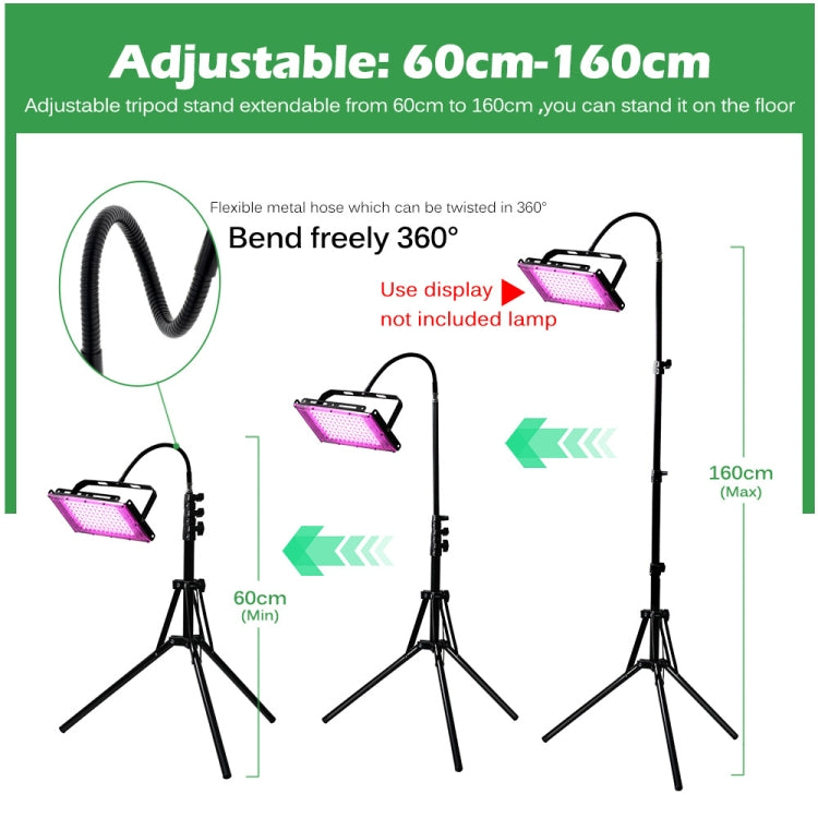 1.6m Live Photography Light Stand Thickened Anti-folding Tripod With 30cm Hose - Consumer Electronics by buy2fix | Online Shopping UK | buy2fix