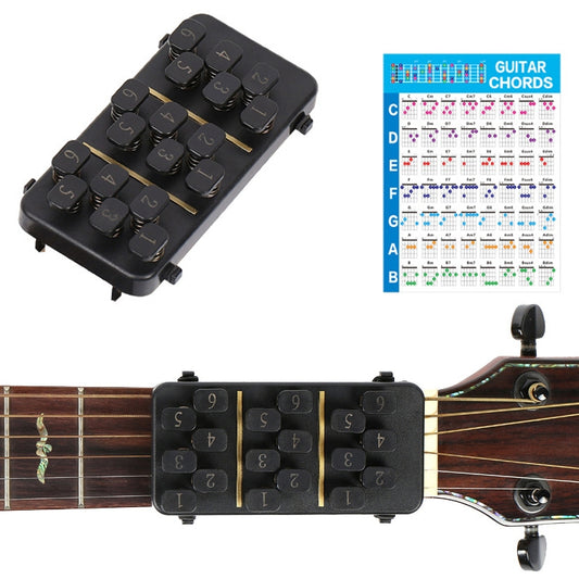 Folk Ukulele Guitar Chord Assist Beginners Guitar Boosters(Guitar Aid+Guitar Chord Spectrum) - Stringed Instruments by buy2fix | Online Shopping UK | buy2fix