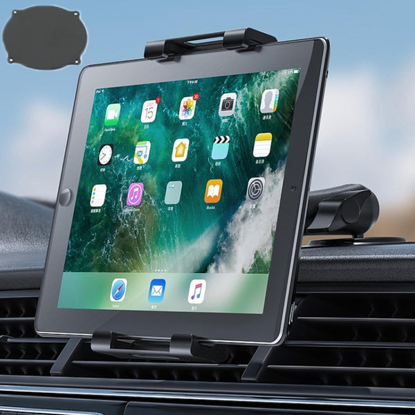 Multifunctional Car Dashboard Suction Cup Phone Clip Folding Holder, Model: KS06+Ordinary Tray by buy2fix