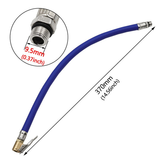 2 PCS Bicycle Car Tire Rubber Tube Pump Nozzle, Specification: 9.5mm Blue by buy2fix