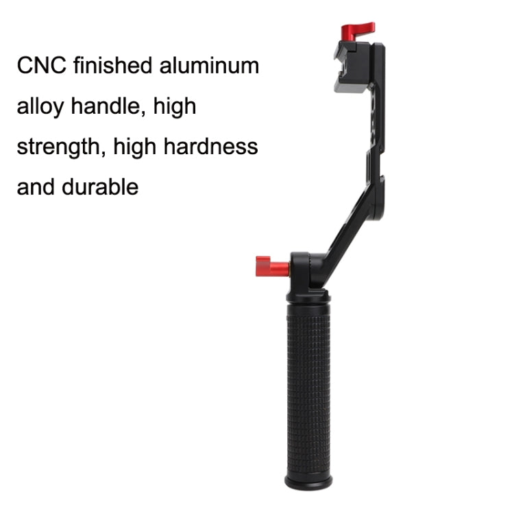 For DJI Ronin RS3 Pro Adjustable Angle Aluminum Alloy Handle Stabilizer(Black) - DJI & GoPro Accessories by buy2fix | Online Shopping UK | buy2fix