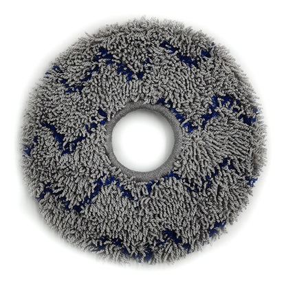 For Ecovacs Deebot N9+ 2pcs Robot Vacuum Cleaner Steam Mop Cloth(Ripple) by buy2fix