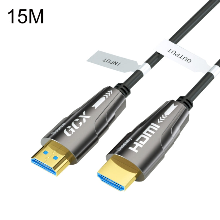 HDMI 2.0 Male To HDMI 2.0 Male 4K HD Active Optical Cable, Cable Length: 15m - Audio Optical Cables by buy2fix | Online Shopping UK | buy2fix