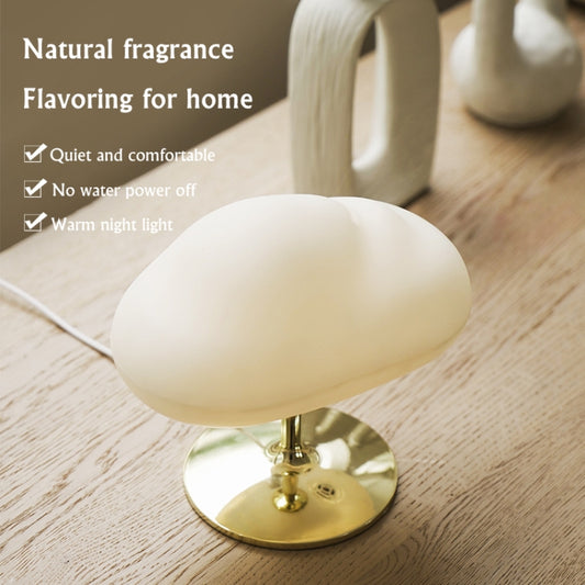 270ml Cloud Aroma Diffuser Humidifier USB Table Lamp(Silver Bottom) by buy2fix