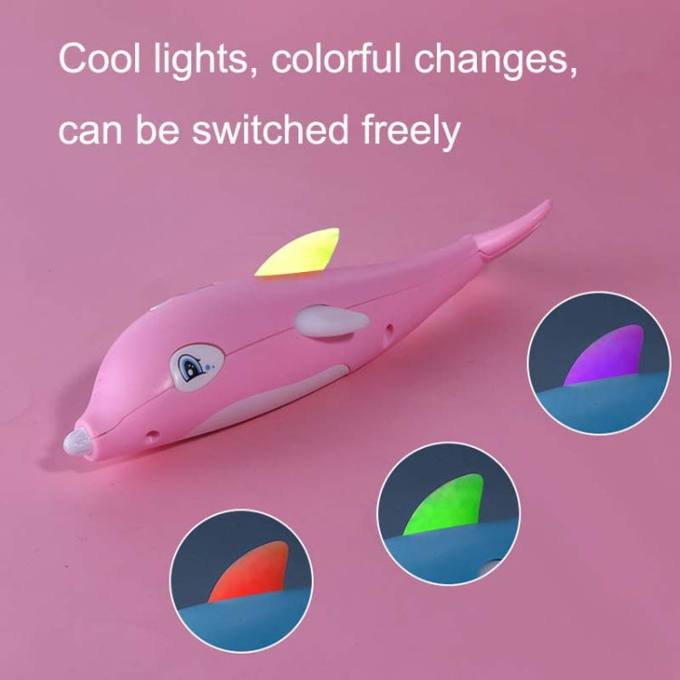 Children 3D Printing Pen Low Temperature Intelligent Screen Display Voice Drawing Pen, Style:, Color: 3 Colors (Pink) - Consumer Electronics by buy2fix | Online Shopping UK | buy2fix