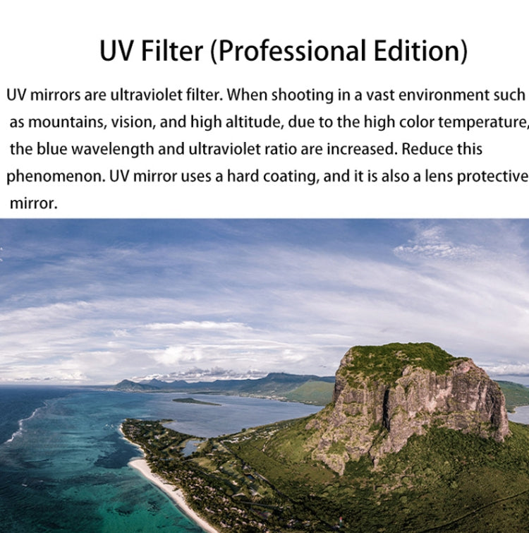 PGYTECH  For DJI AVATA Filter Drone Accessories,Spec: UV - DJI & GoPro Accessories by PGYTECH | Online Shopping UK | buy2fix