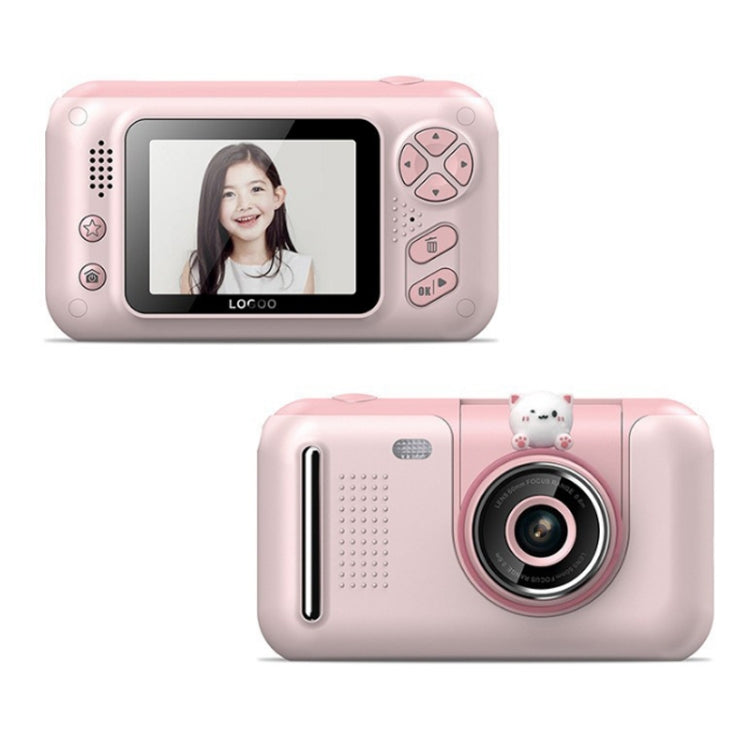 2.4 Inch Children HD Reversible Photo SLR Camera, Color: Pink - Consumer Electronics by buy2fix | Online Shopping UK | buy2fix