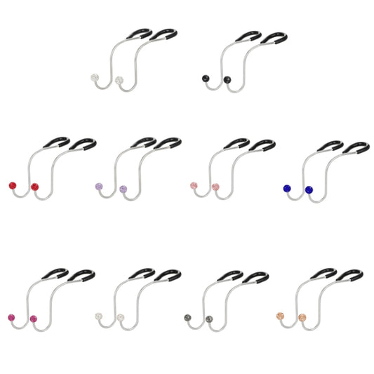 Multifunctional Car Seat Hooks With Diamond Inlay(AB Color) by buy2fix