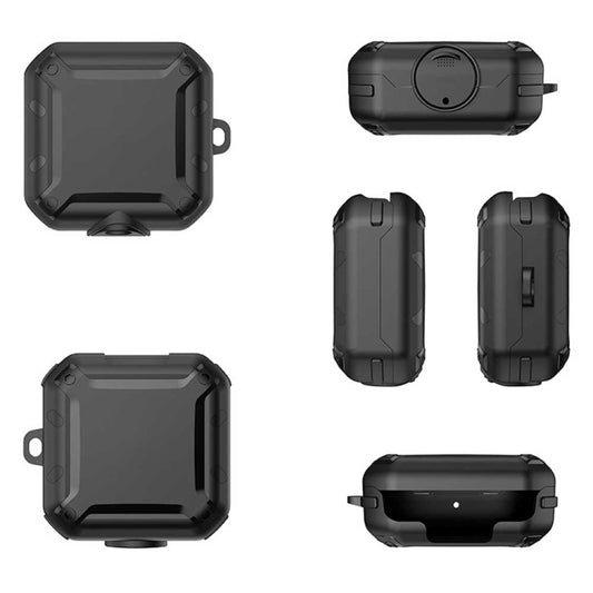For Beats Fit Pro D2 Bluetooth Earphones Silicone Anti-shock Protective Case(Black) by buy2fix