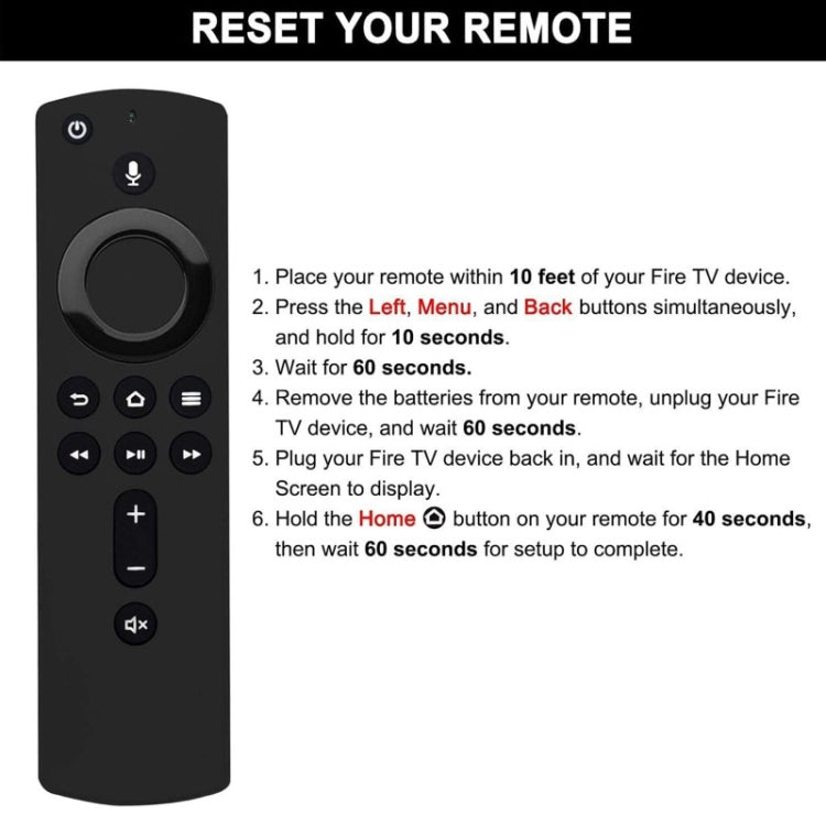 For Amazon Fire TV Stick L5B83H Bluetooth Voice Remote Control - Consumer Electronics by buy2fix | Online Shopping UK | buy2fix
