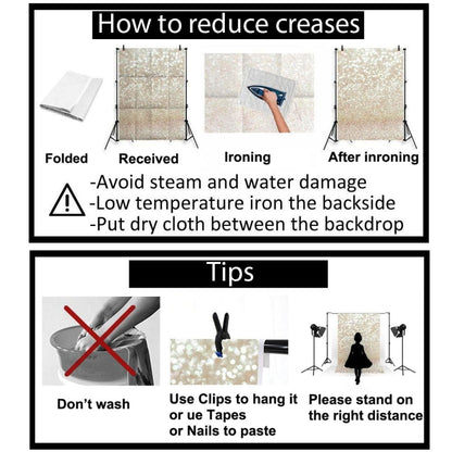 1.5m x 1m Flower Series Happy Birthday Party Photography Background Cloth(MSC00298) by buy2fix