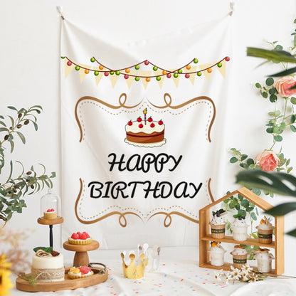 GT282 Birthday Background Cloth Party Scene Arranges Children Photos, Size: 150x200cm Velvet Cloth(6) by buy2fix