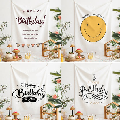 GT282 Birthday Background Cloth Party Scene Arranges Children Photos, Size: 150x200cm Velvet Cloth(9) - Camera Accessories by buy2fix | Online Shopping UK | buy2fix