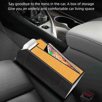 Q9 2 In 1 Multi-function Car Storage Box Wireless Charging - In Car by buy2fix | Online Shopping UK | buy2fix