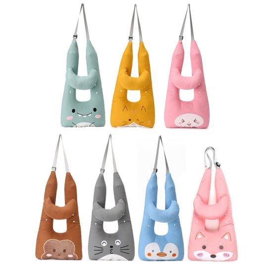 8146 Cartoon Adjustable Car Children Sleep Safety Belt U-shaped Neck Pillow(Gray Totoro) by buy2fix