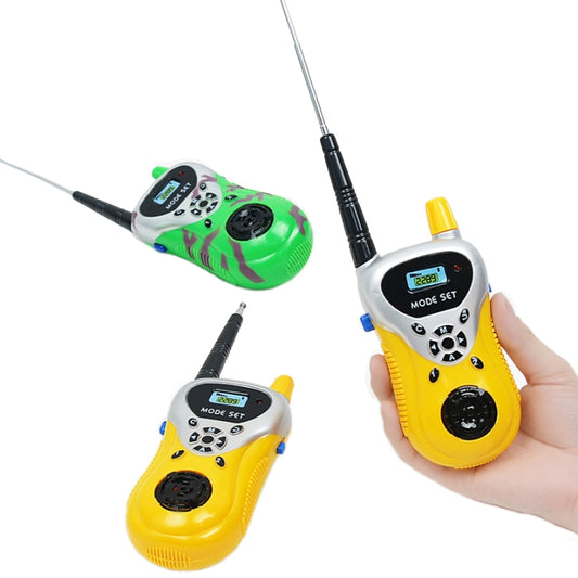 2289 1 Pair Children Mini Walkie Talkie Toys Wireless Talking Outdoor Interactive Toys(Green) by buy2fix