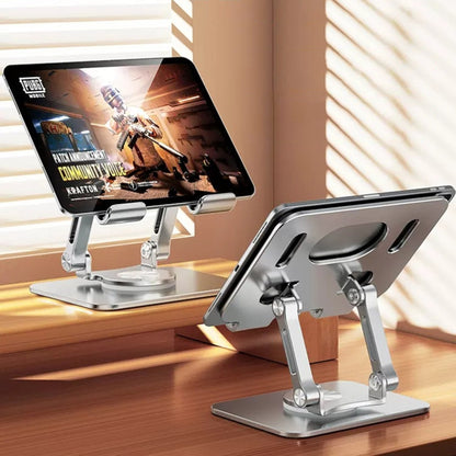 SP-026 360-degree Rotating Universal Desktop Tablet Folding Bracket(Gray) - Computer & Networking by buy2fix | Online Shopping UK | buy2fix