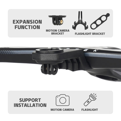 TOSEEK TR5500 Integrated Bending Handlebar Carbon Fiber Bike Grips, Size: 40x9cm - Outdoor & Sports by TOSEEK | Online Shopping UK | buy2fix