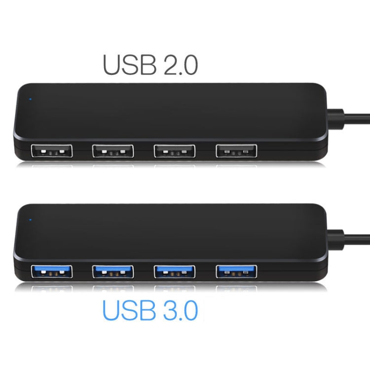 AB3-L42 4 Ports Concentrator High Speed HUB 5G Extension Dock USB3.0 HUB Length: 25cm - USB 3.0 HUB by buy2fix | Online Shopping UK | buy2fix