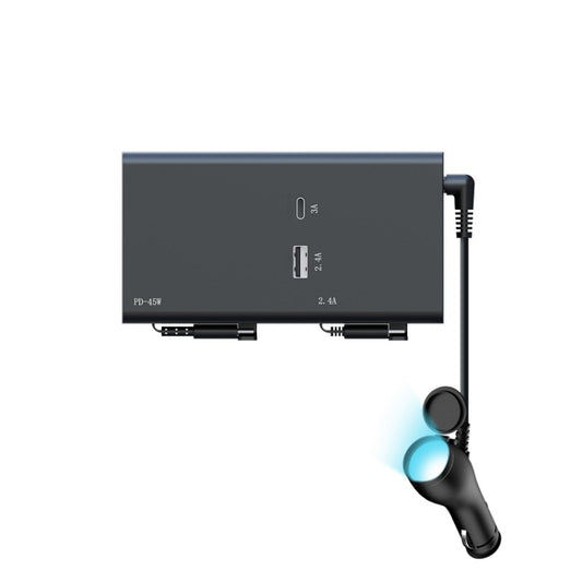 65W PD Dual Cable Retractable Fast Charging Car USB Charger(13th-generation) by buy2fix