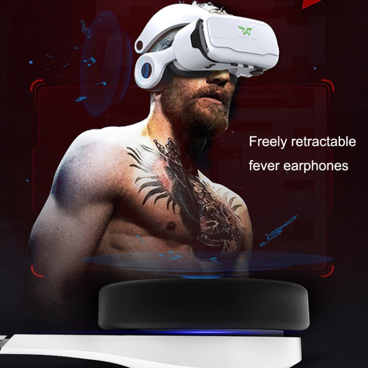 VR SHINECON G02EF+B01 Handle Mobile Phone 3D Virtual Reality VR Game Helmet Glasses With Headset - Consumer Electronics by VR SHINECON | Online Shopping UK | buy2fix