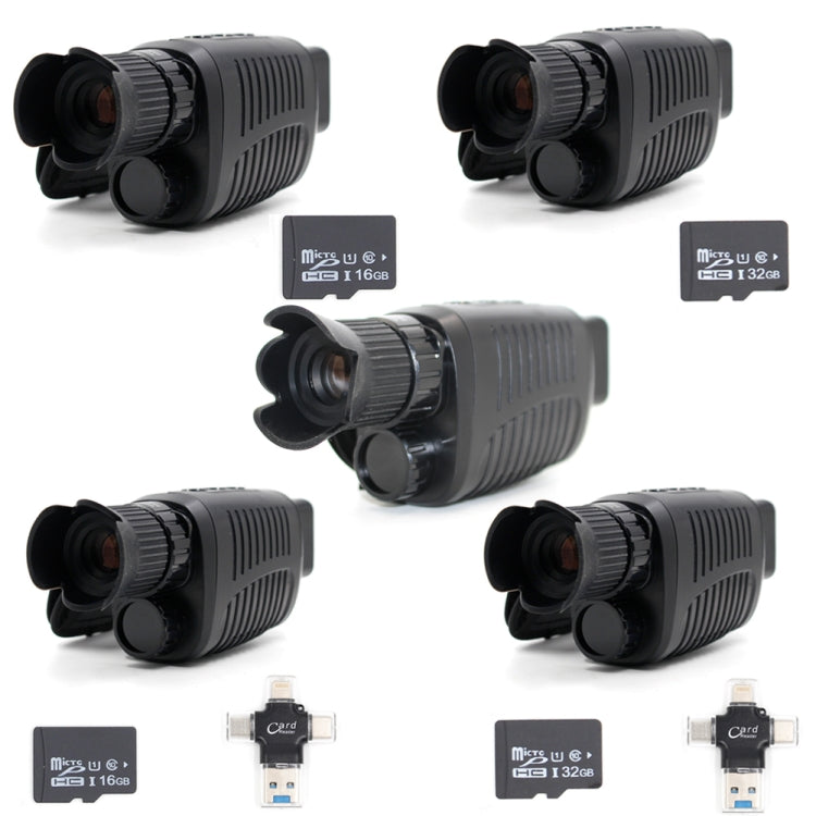 Video Pictures 5X HD 1080P Digital Night Visual Instrument Infrared Single Tube Binoculars+16G Memory+4 in 1 Reader - Monocular Binoculars by buy2fix | Online Shopping UK | buy2fix