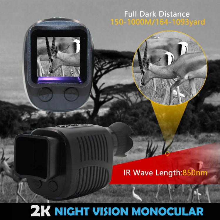 Video Pictures 5X HD 1080P Digital Night Visual Instrument Infrared Single Tube Binoculars+32G Memory+4 in 1 Reader - Monocular Binoculars by buy2fix | Online Shopping UK | buy2fix