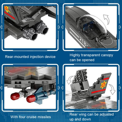 2254 CAYI Helicopter Model Building Blocks Small Particle Puzzle Building Blocks Toys - Building Blocks by CAYI | Online Shopping UK | buy2fix