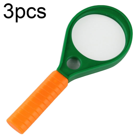 3pcs 3X/4X/6X/8X Elderly Reading Handheld Bifocal HD Magnifier, Specification: 75mm - Consumer Electronics by buy2fix | Online Shopping UK | buy2fix