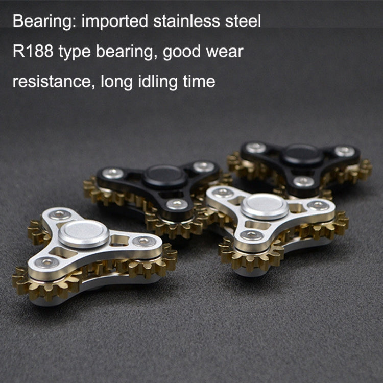 Four Gear Upgraded Version Silver Linkage Fidget Spinner Decompression Toy - Spinning Toys by buy2fix | Online Shopping UK | buy2fix