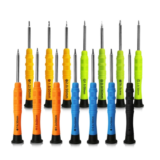 20pcs Mini Screwdriver Anti-Slip Mobile Phone Disassembly Maintenance Tools, Series: 1.2 Five Star by buy2fix