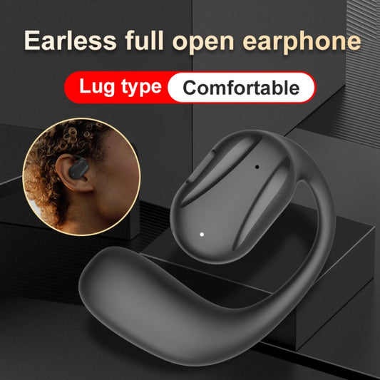 YJ77 Bluetooth 5.2 Ear-mounted OWS Bone Conduction Headset(Left Ear White) by buy2fix