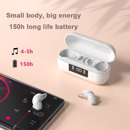 X999 Mini Wireless Noise Reduction With Digital Display Charging Bin Bluetooth Earphone(Skin Color) - Bluetooth Earphone by buy2fix | Online Shopping UK | buy2fix