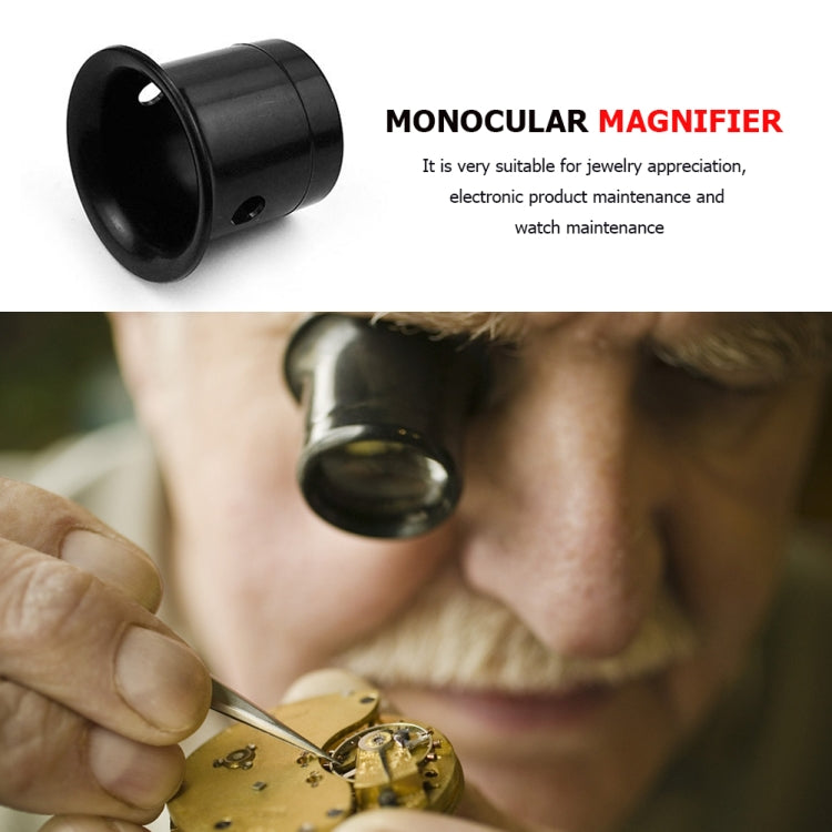 5pcs Eyepiece Magnifier Glass Lens Eyepiece Type Repair Magnifier, Times: 20X - Consumer Electronics by buy2fix | Online Shopping UK | buy2fix