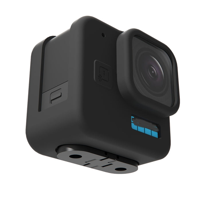 For Gopro Hero11 Black Mini Silicone Protective Case Sports Camera Accessories(Black) - DJI & GoPro Accessories by buy2fix | Online Shopping UK | buy2fix