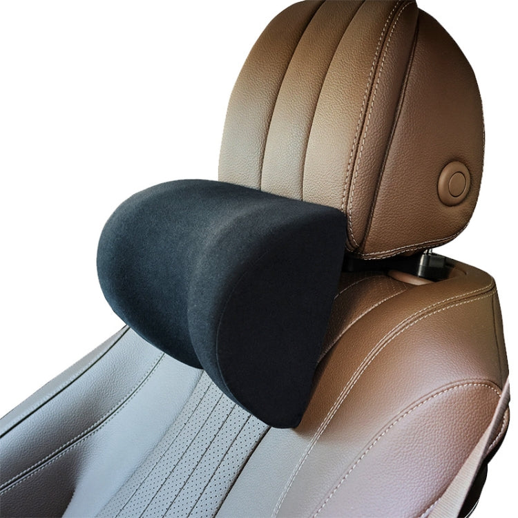 A09 5D Car Universal Adjustment U-shaped Memory Foam Headrest, Color: Black - In Car by buy2fix | Online Shopping UK | buy2fix