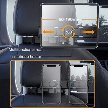 A09 5D Car Universal Adjustment U-shaped Memory Foam Headrest, Color: Black - In Car by buy2fix | Online Shopping UK | buy2fix