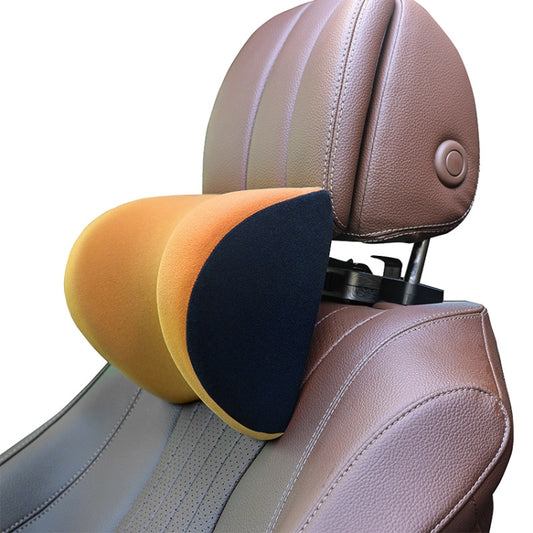 A09 5D Car Universal Adjustment U-shaped Memory Foam Headrest, Color: Brown - Seat Accessories by buy2fix | Online Shopping UK | buy2fix