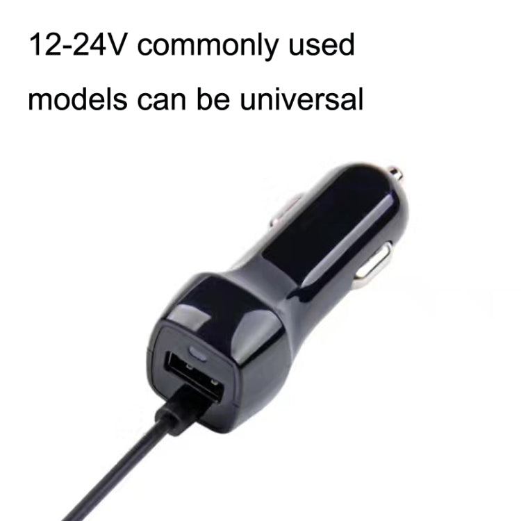 522AL Fast Charging With Cable Car Charging, Output Interface: 8 Pin (Black) - In Car by buy2fix | Online Shopping UK | buy2fix