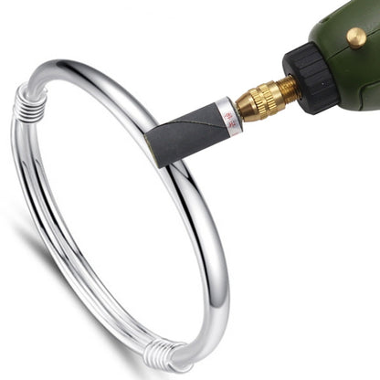 10pcs 3mm Handle Mirror Polishing Paper Stick, Mesh: 1000 by buy2fix