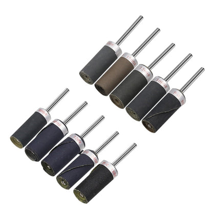 10pcs 3mm Handle Mirror Polishing Paper Stick, Mesh: 1200 by buy2fix